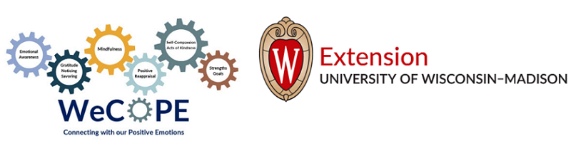 wecope and uw-extension logos